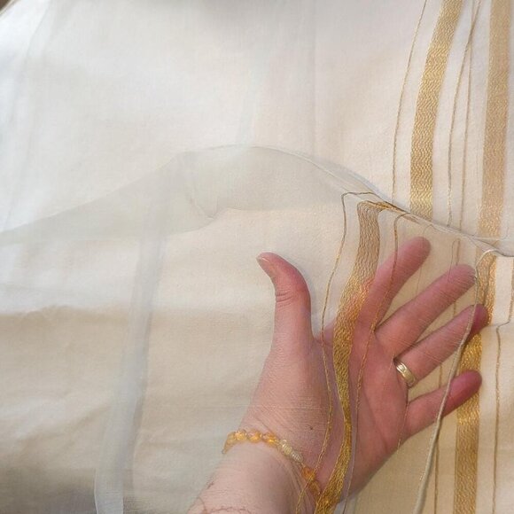 Antique Silk Scarf - Picture 7 of 10